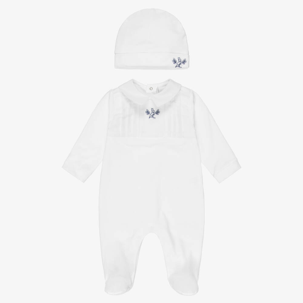 Peter Rabbit™ by Childrensalon-Подарочный набор Кролик Питер белый хлопковый Первые моменты  | Childrensalon