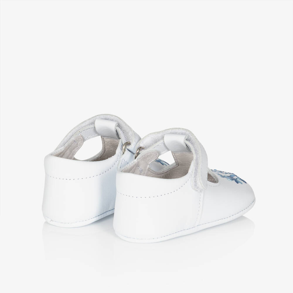 Peter Rabbit™ by Childrensalon-حذاء لمرحلة قبل المشي بتطريز بيتر رابيت لون أزرق | Childrensalon