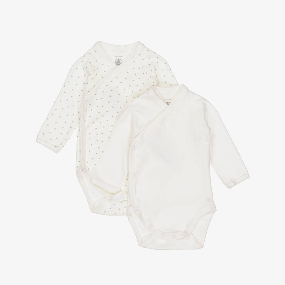 Petit Bateau-Babysuit Set with Changing Bag (37cm) | Childrensalon