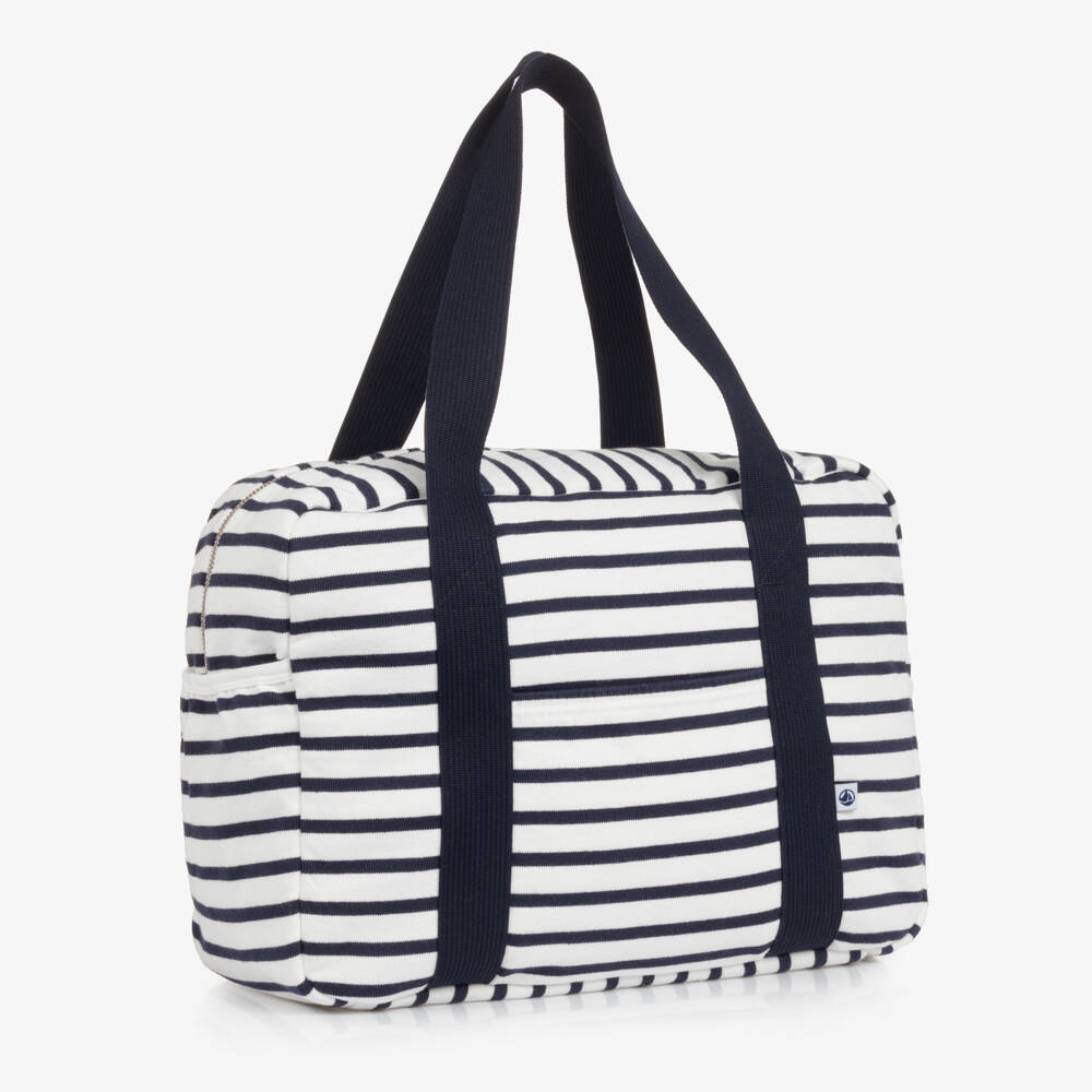 Petit Bateau-Babysuit Set with Changing Bag (37cm) | Childrensalon