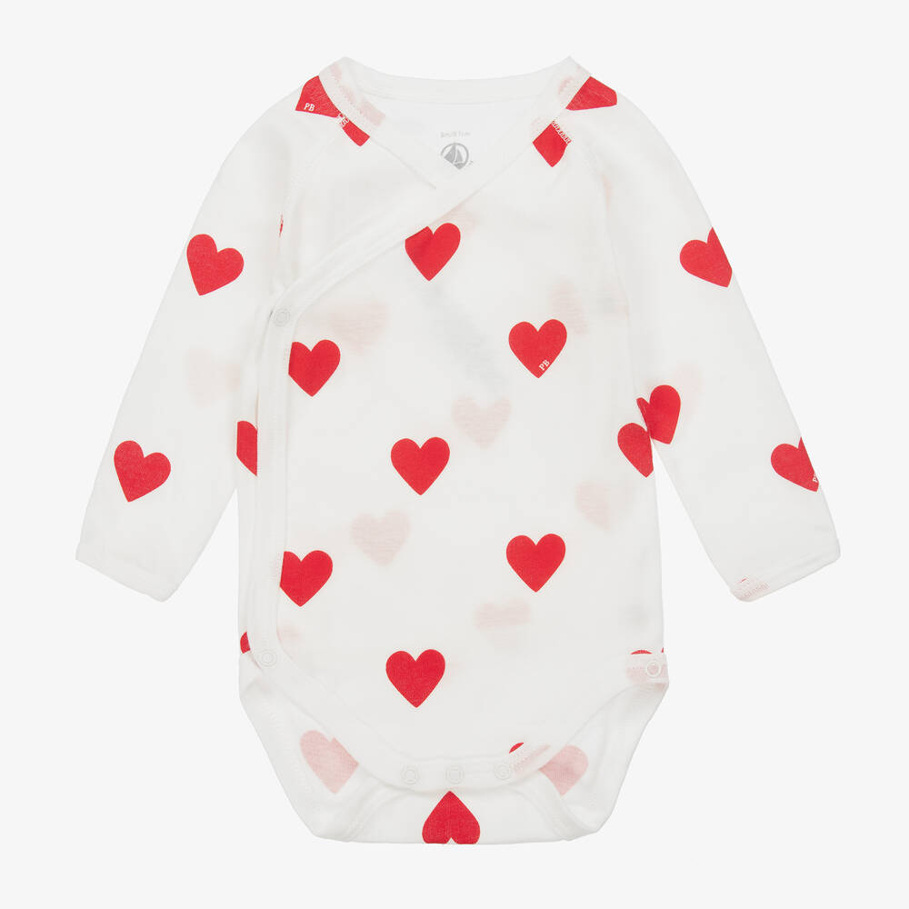Petit Bateau-Girls Organic Cotton Bodyvests (3 Pack) | Childrensalon