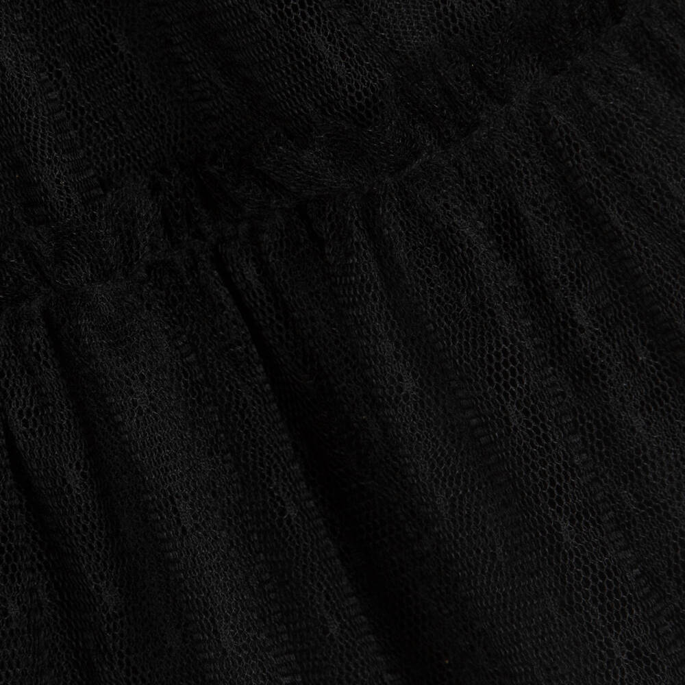 Phi Clothing-Черное платье из тюля для девочек | Childrensalon