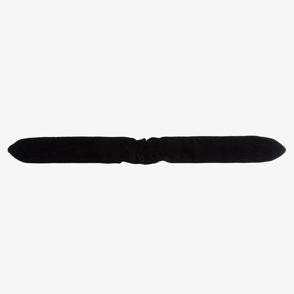 Phi Clothing-Girls Black Velvet Headband | Childrensalon