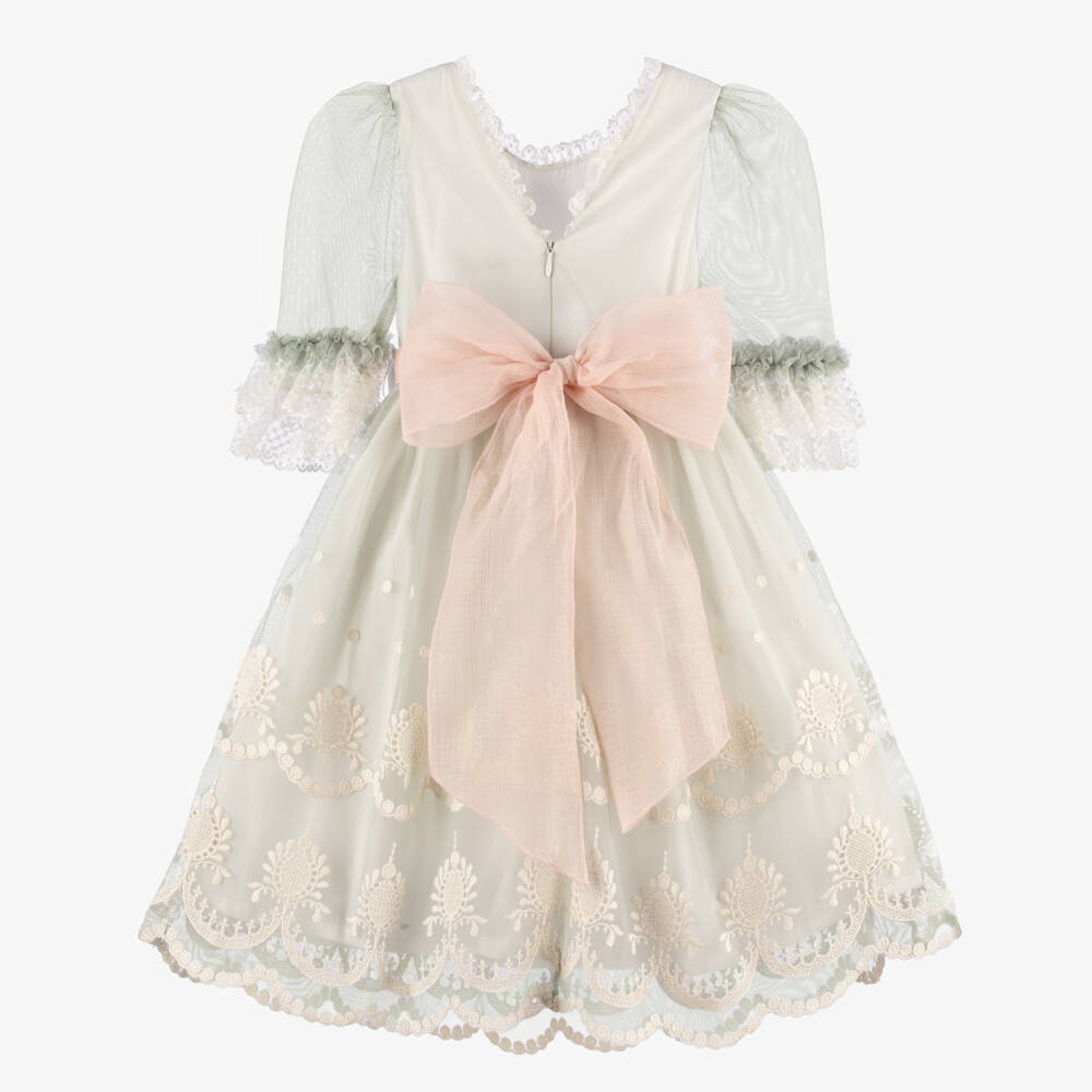 PICCOLA SPERANZA - Dog Tooth Dress - Blue
