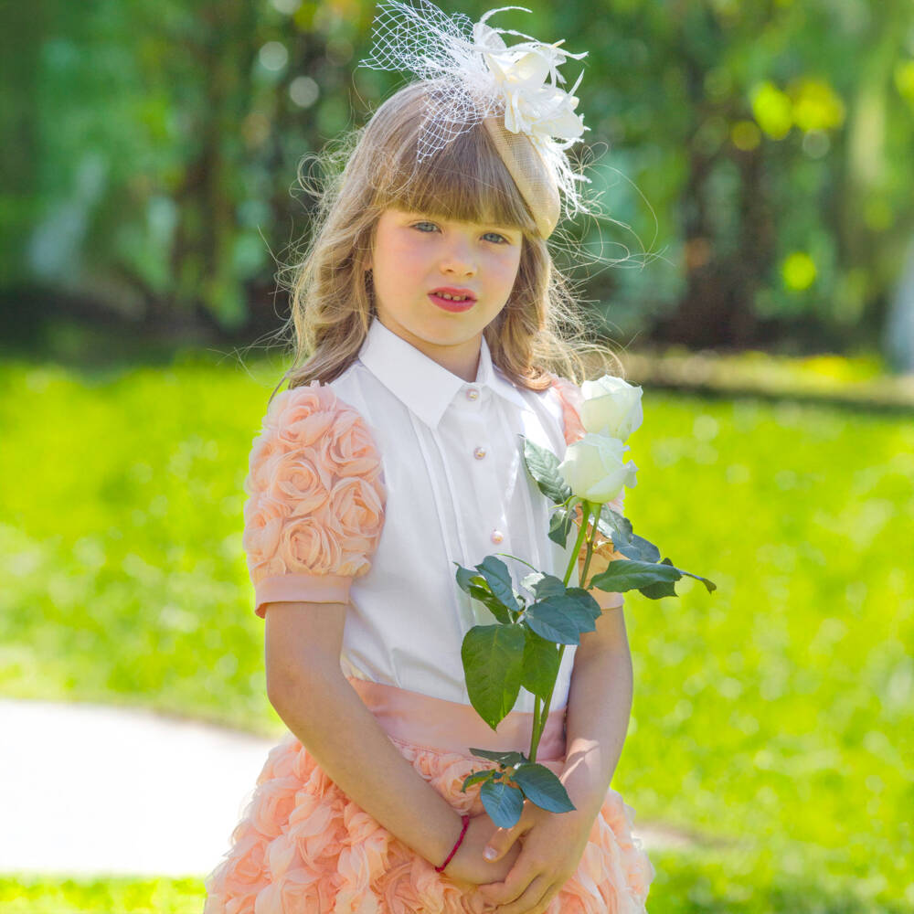 PICCOLA SPERANZA - Rose Skirt Set & Clip - Pink main image 0