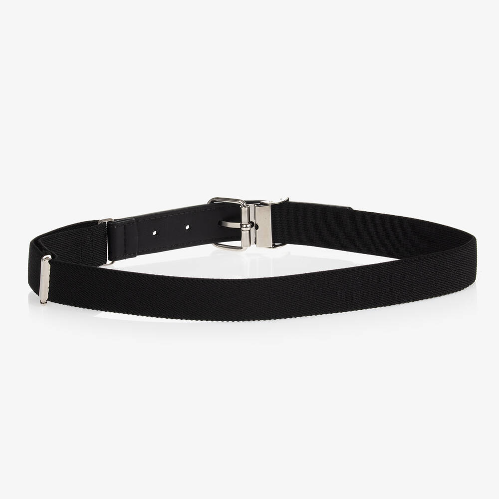 Playshoes-Black Elasticated Belt | Childrensalon