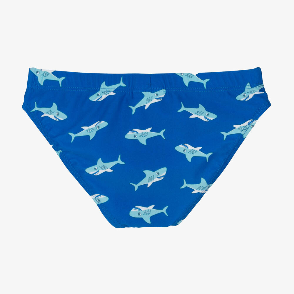 Playshoes-Синие плавки с акулами для мальчиков | Childrensalon