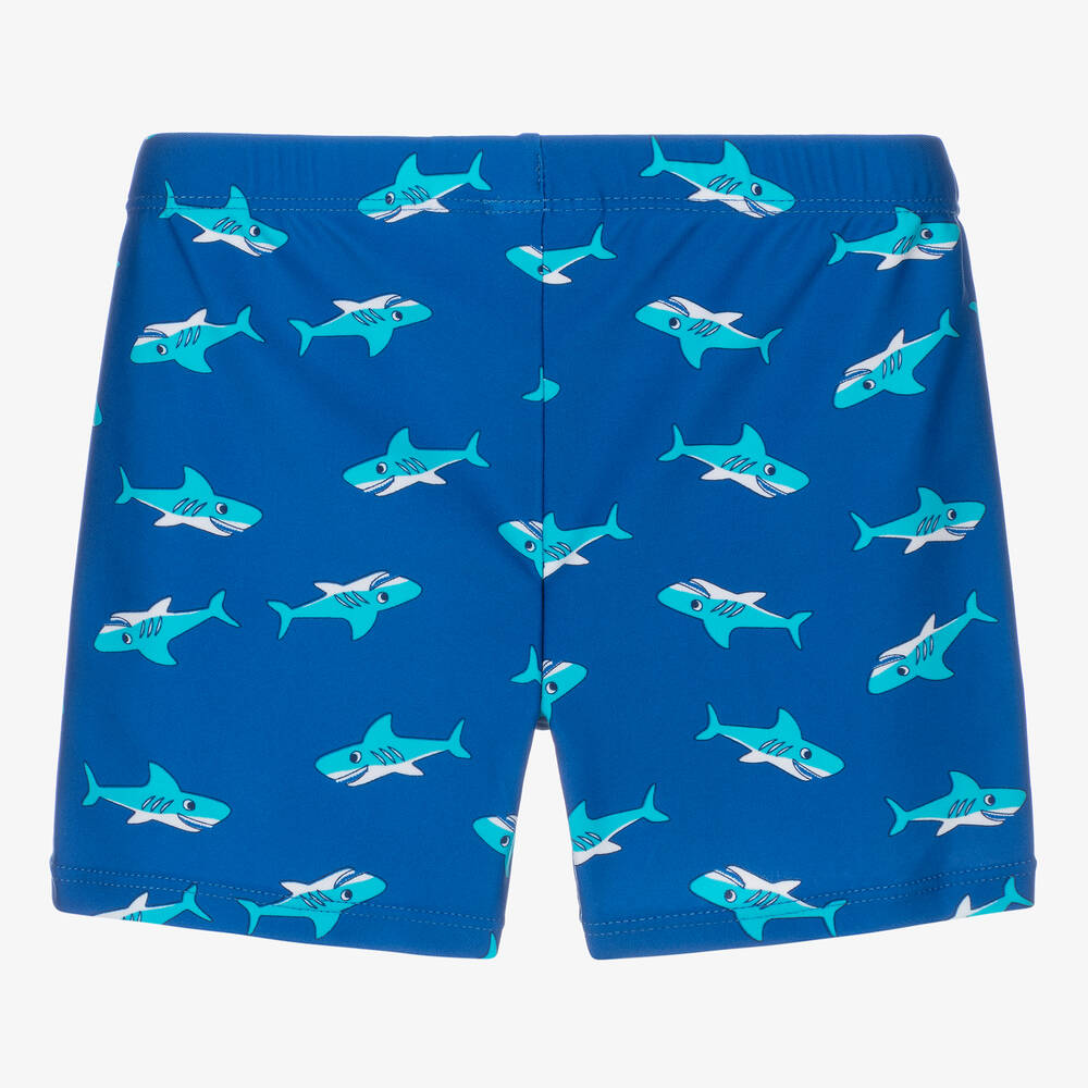 Playshoes-Boys Blue Swim Shorts (UPF 50+) | Childrensalon