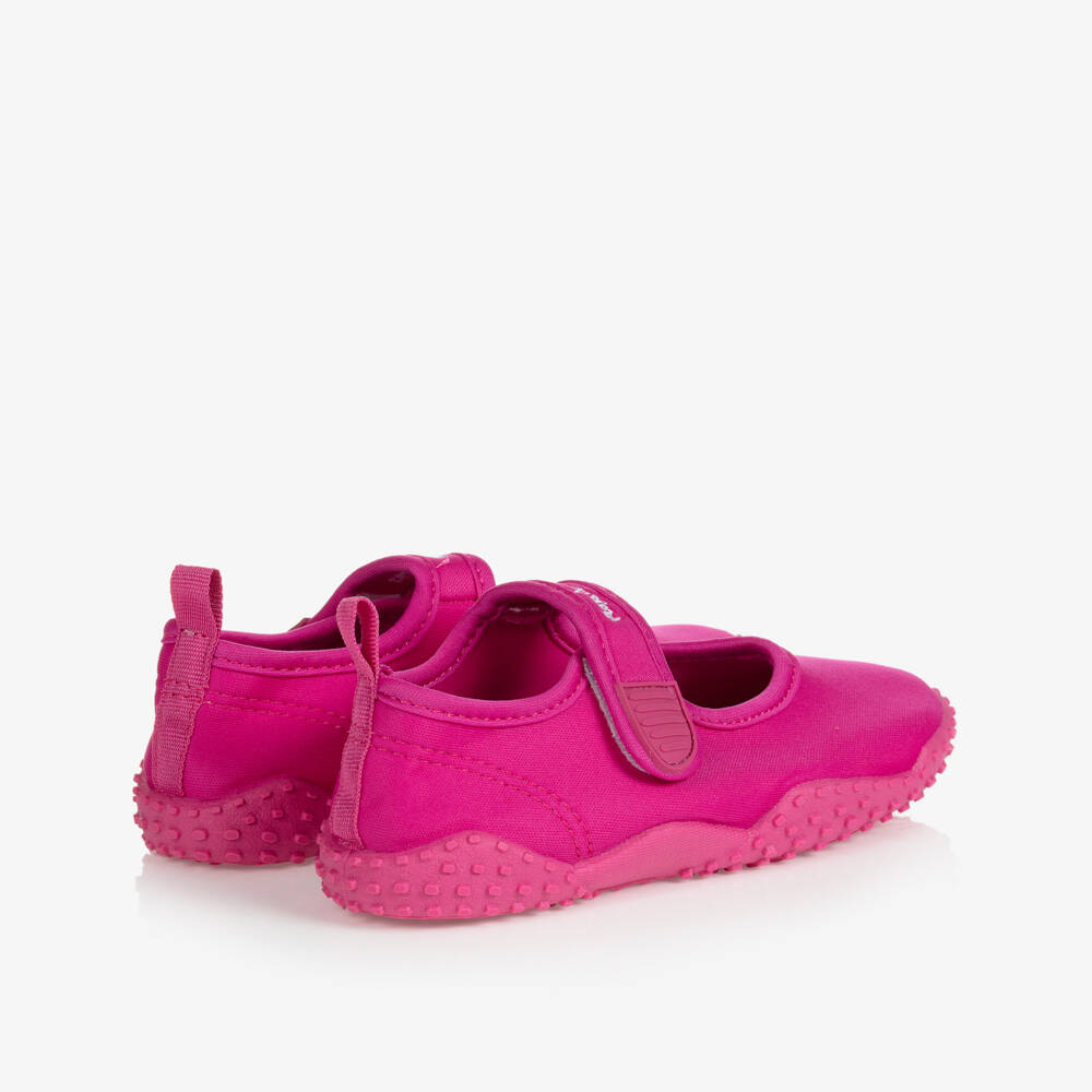 Playshoes-Girls Pink Aqua Shoes | Childrensalon