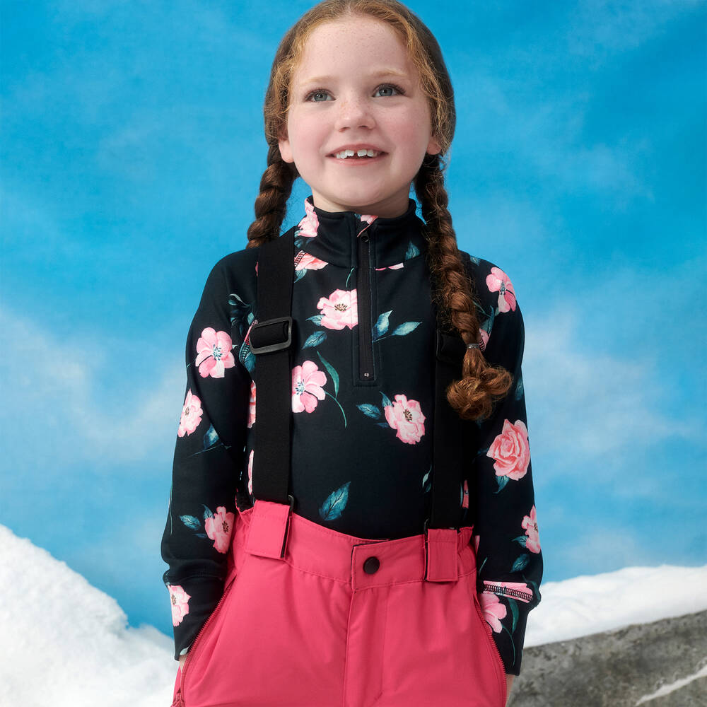Playshoes-Girls Pink Ski Trousers | Childrensalon