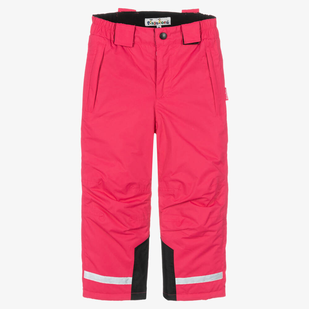 Playshoes-Girls Pink Ski Trousers | Childrensalon
