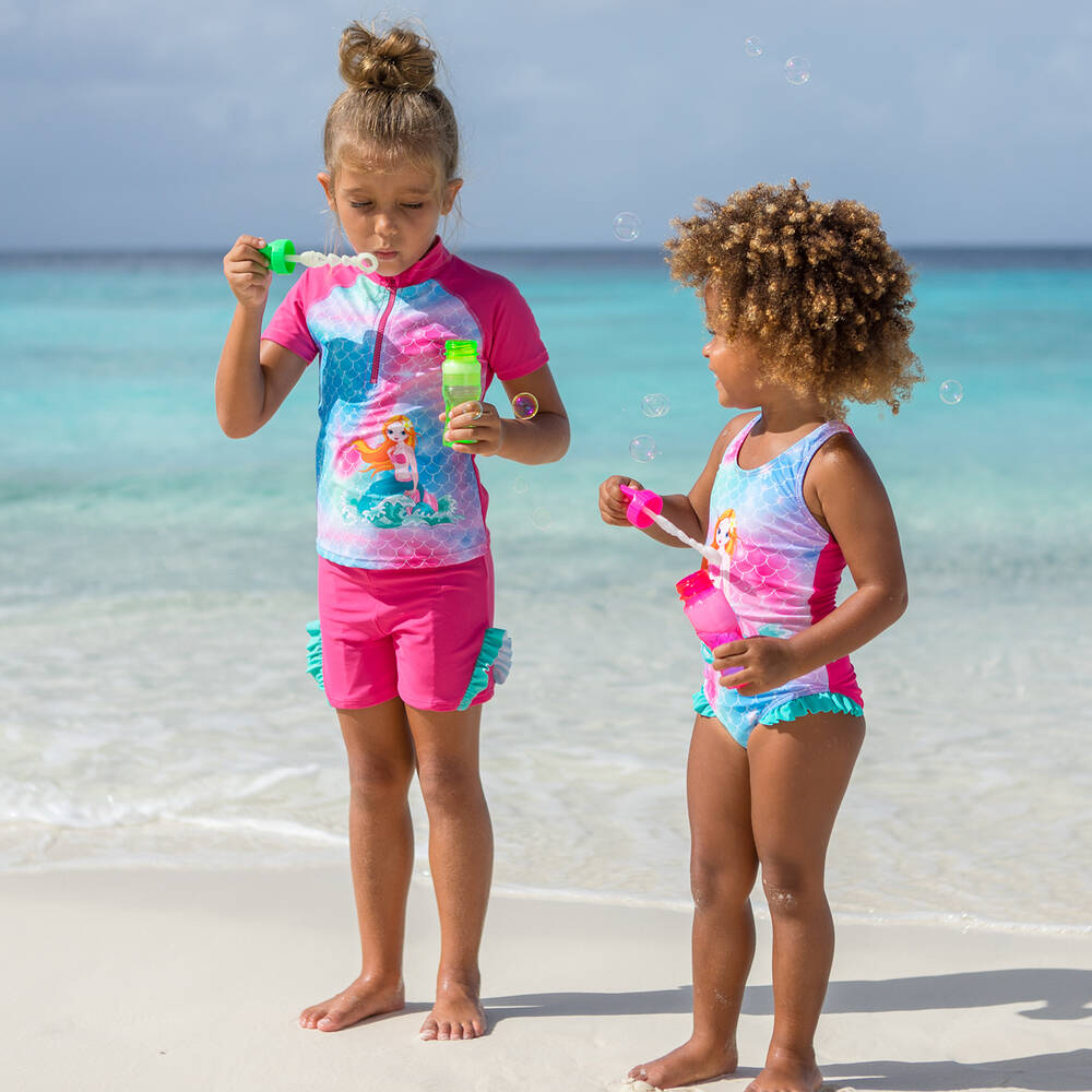 Playshoes-طقم سباحة لون زهري | Childrensalon