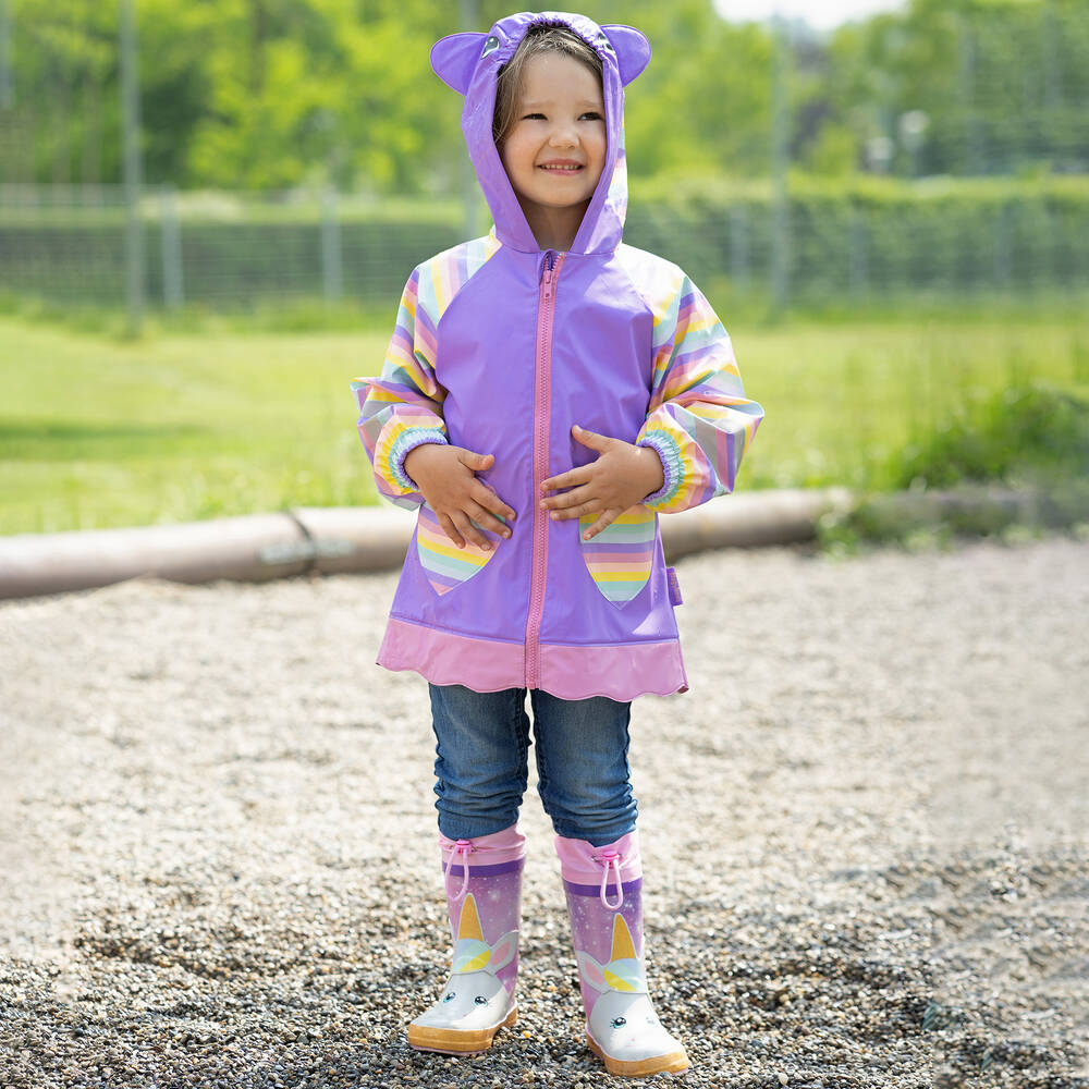 Playshoes-Розовые резиновые сапоги Единорог | Childrensalon