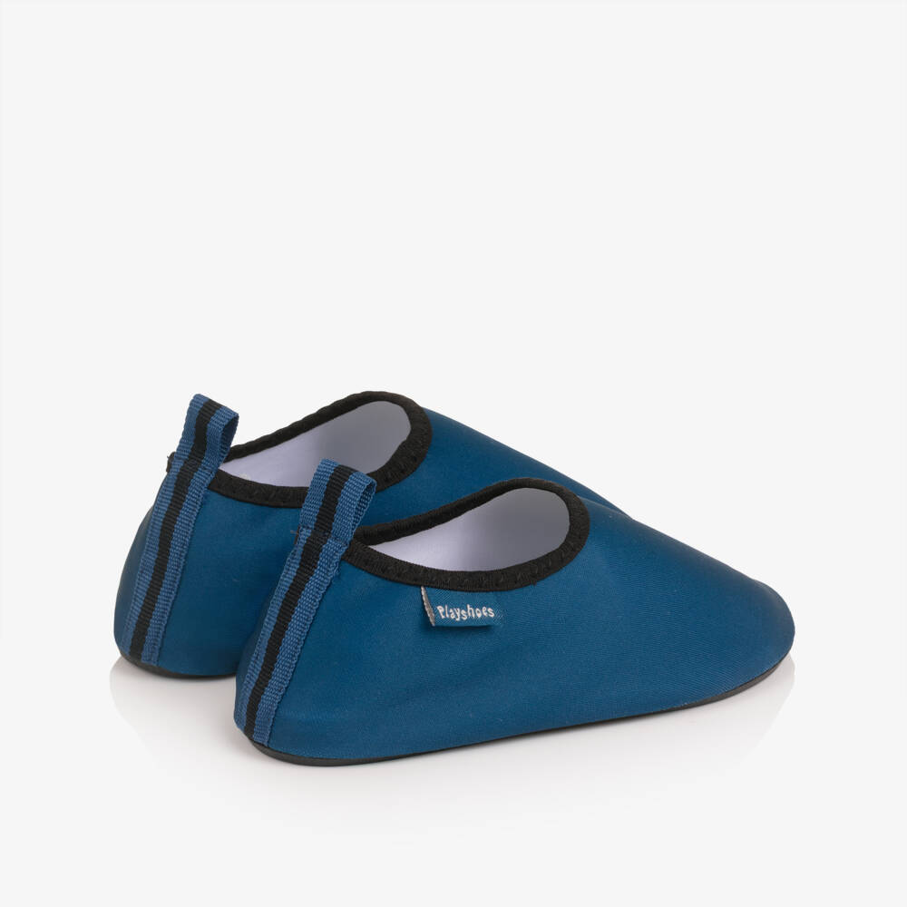 Playshoes-Navy Blue Aqua Shoes | Childrensalon