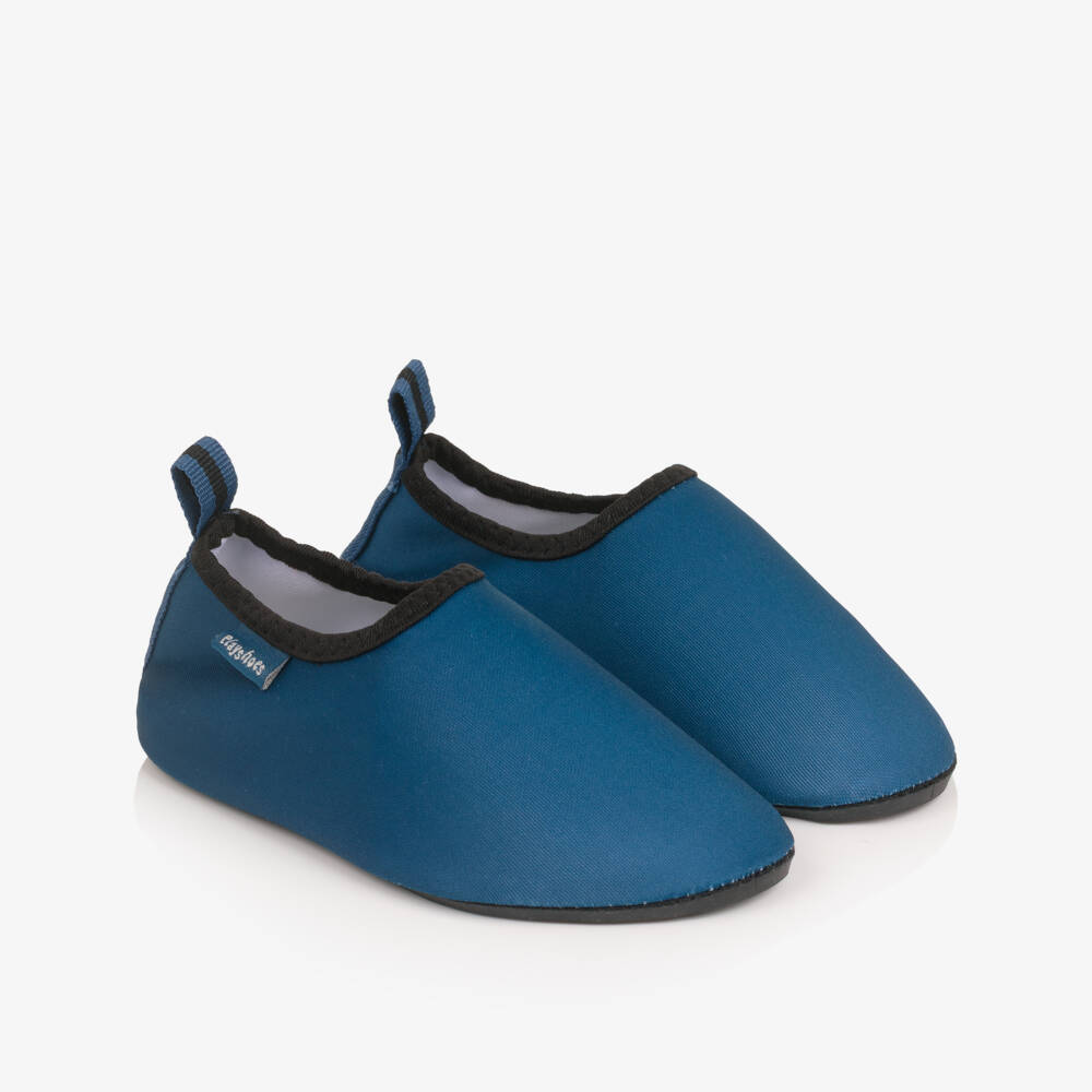 Playshoes-Navy Blue Aqua Shoes | Childrensalon