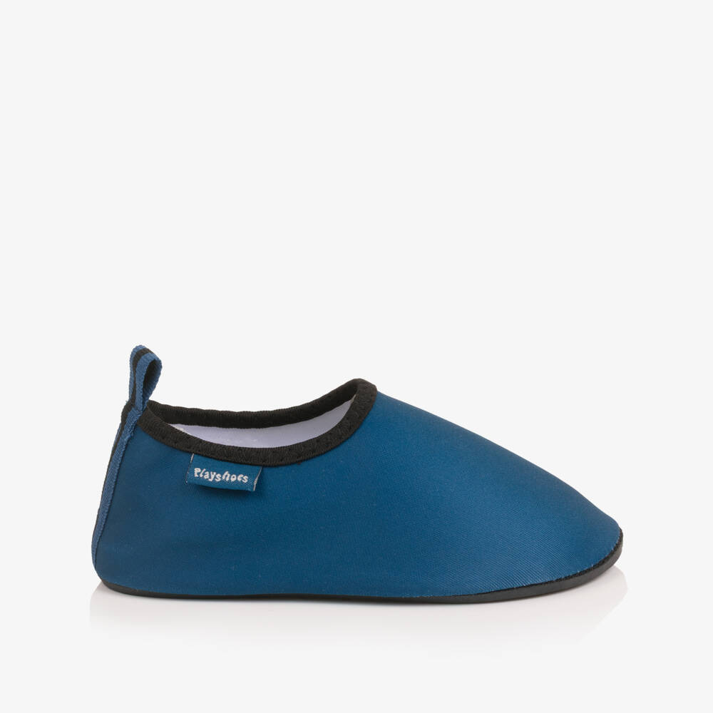 Playshoes-Navy Blue Aqua Shoes | Childrensalon