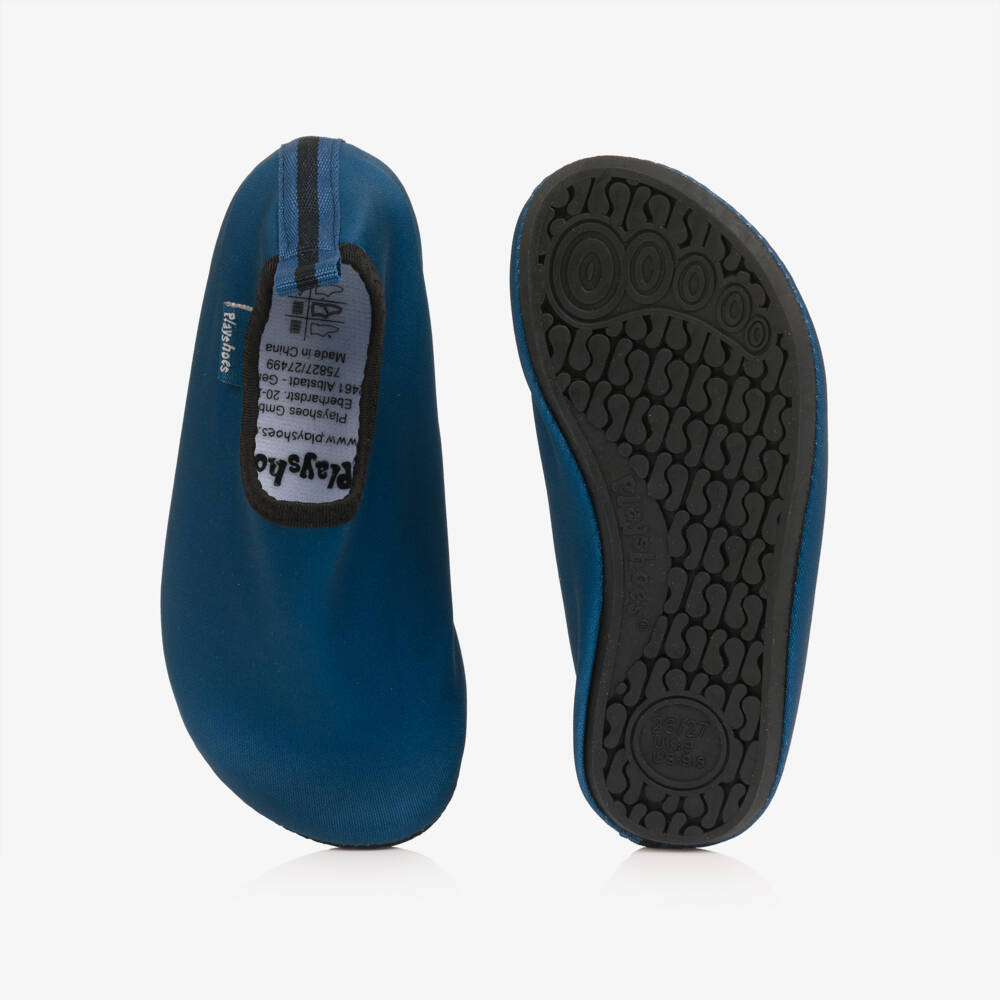 Playshoes-Navy Blue Aqua Shoes | Childrensalon