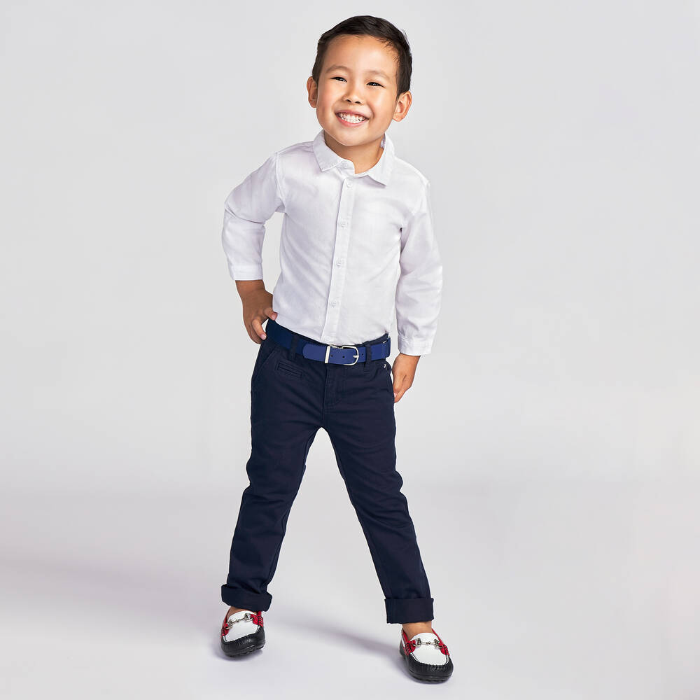 Playshoes-Синий эластичный ремень | Childrensalon