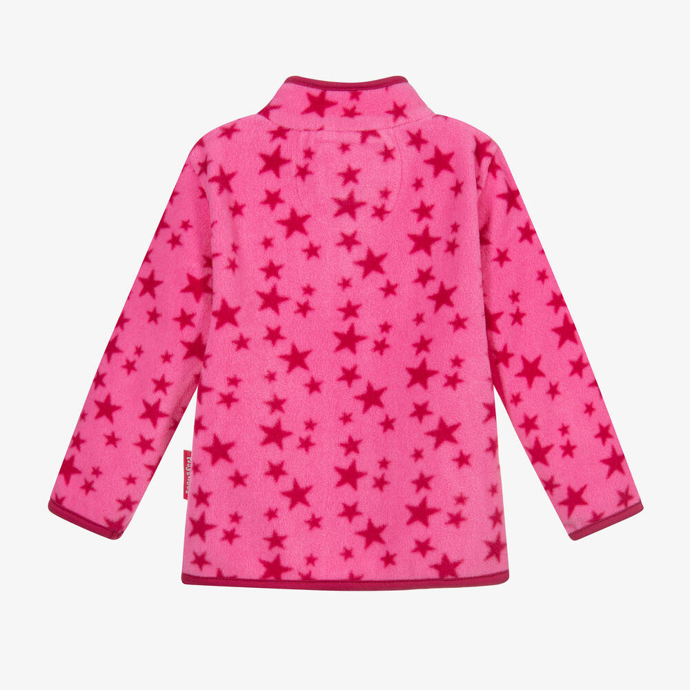 Playshoes-Pink Polar Fleece Zip-Up | Childrensalon
