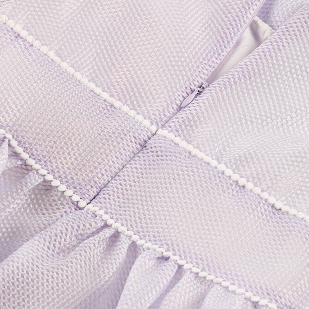 POCA & POCA-Girls Lilac Purple Sleeveless Dress | Childrensalon