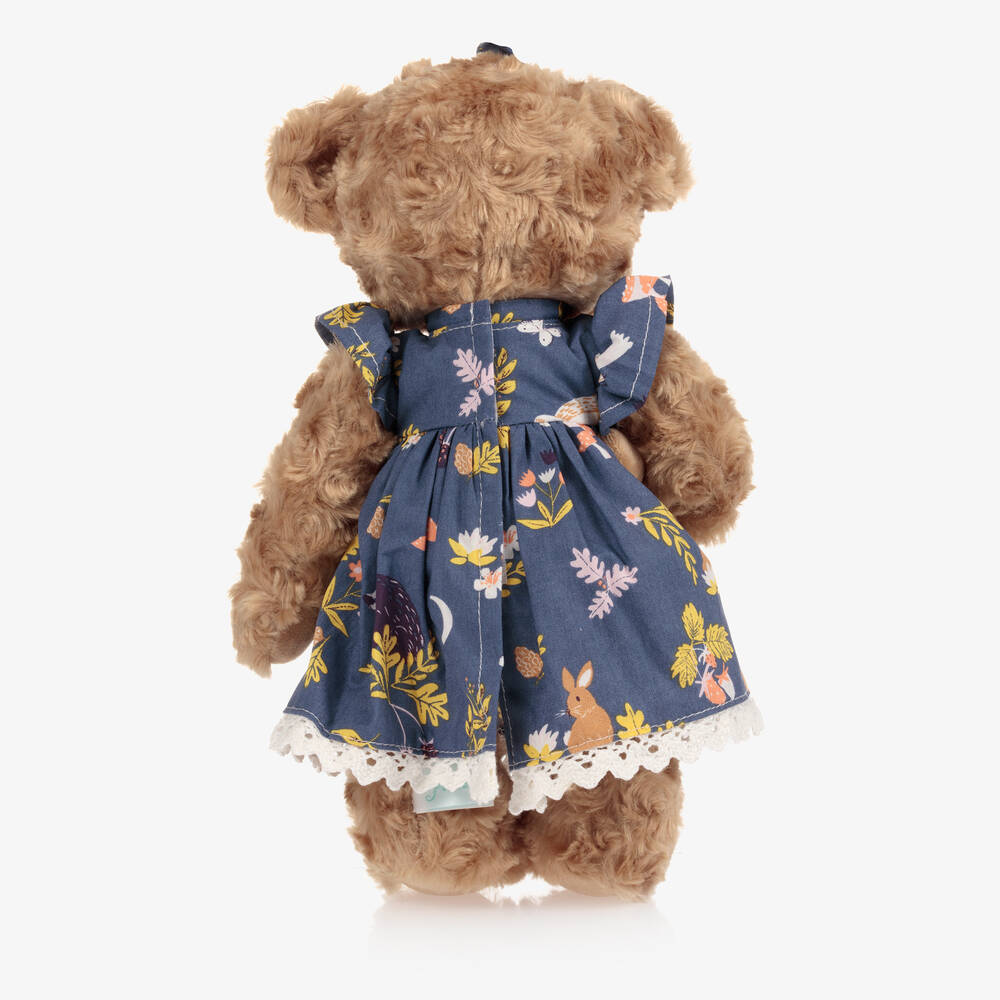 Powell Craft-Brown Forest Animals Dress Teddy Bear (34cm) | Childrensalon