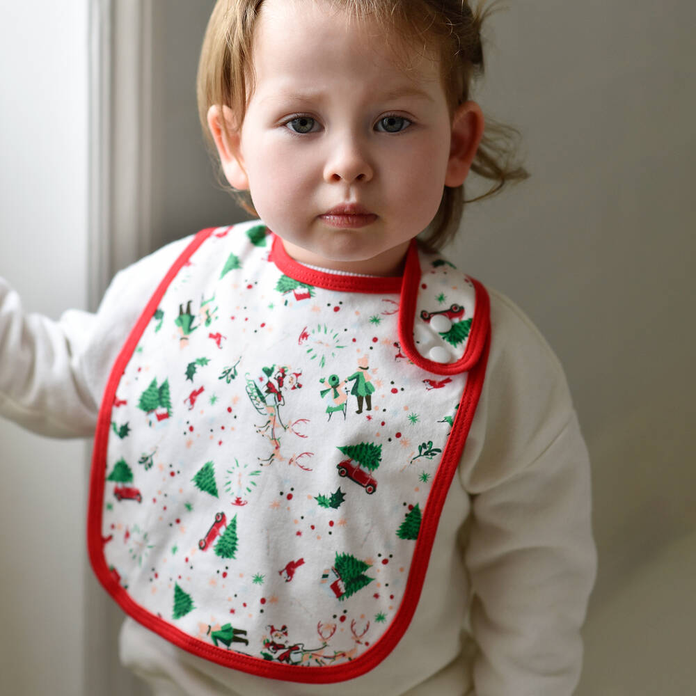 Powell Craft-Нагрудник «Рождество» для мальчиков и девочек | Childrensalon