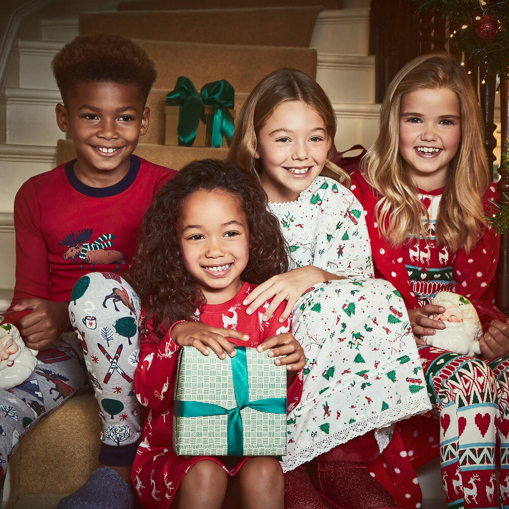 Powell Craft-Girls Christmas Nightdress | Childrensalon