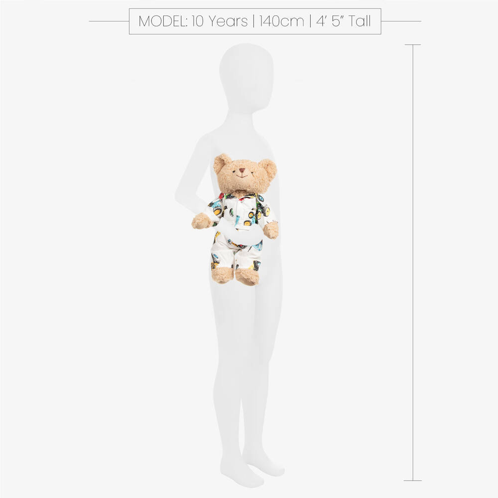 Powell Craft-Tractor Pyjama Teddy Bear (34cm) | Childrensalon