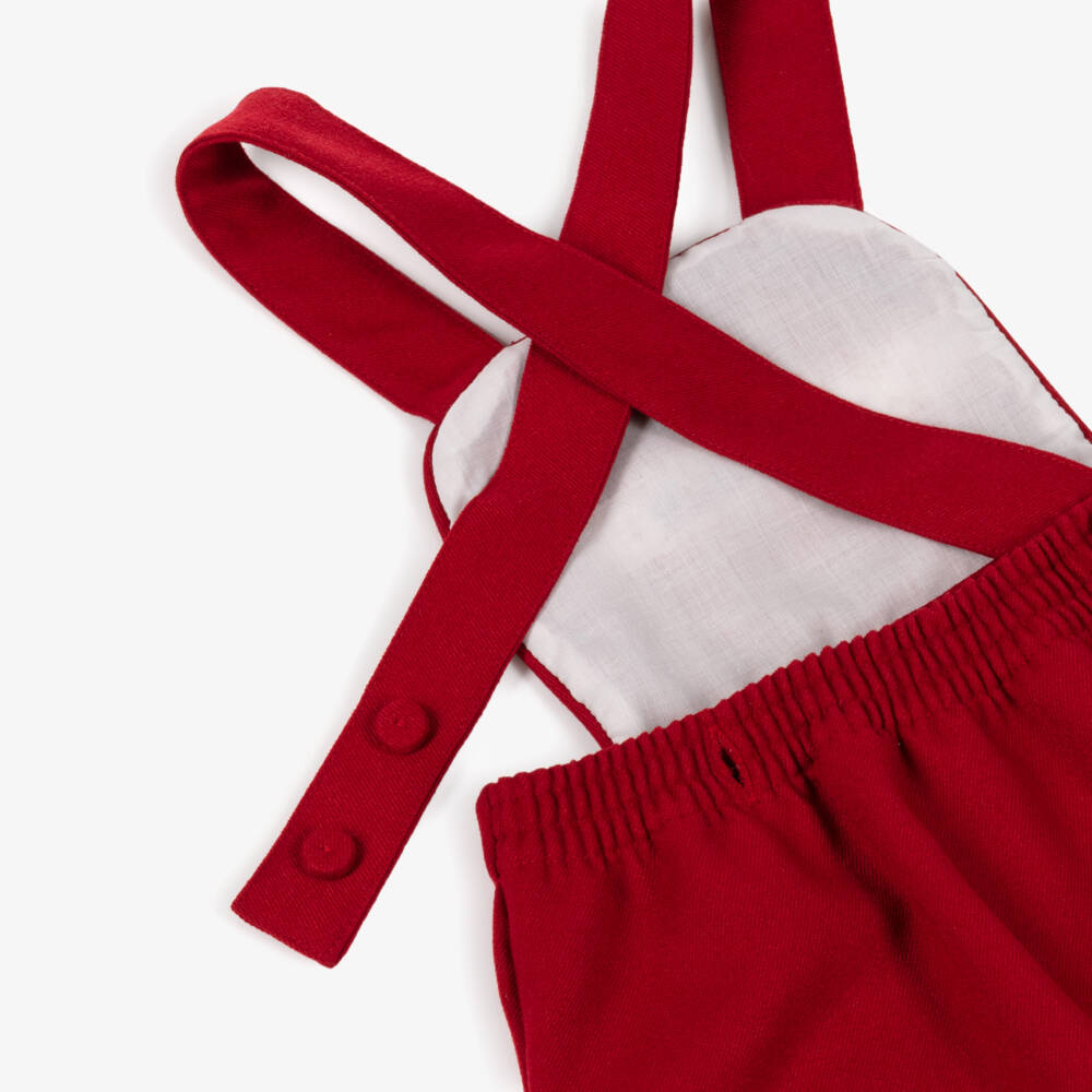 Pretty Originals-Комплект с сарафаном бело-красный для девочек | Childrensalon