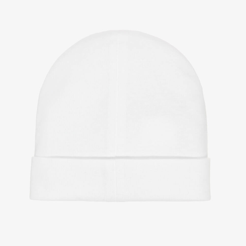 Pureté Du... Bébé-Baby Girls White Layette Hat | Childrensalon