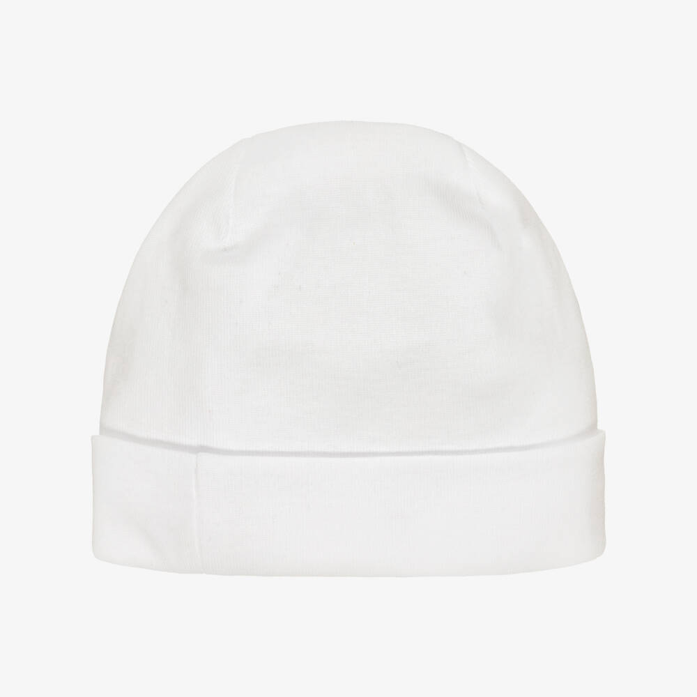 Pureté Du... Bébé-قبعة لايت لون أبيض وزهري للبنات الرضع | Childrensalon