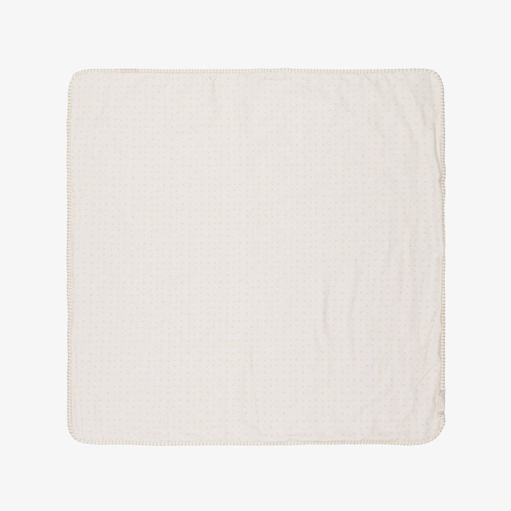 Pureté Du... Bébé-Beige Teddy Fleece Blanket (75cm) | Childrensalon