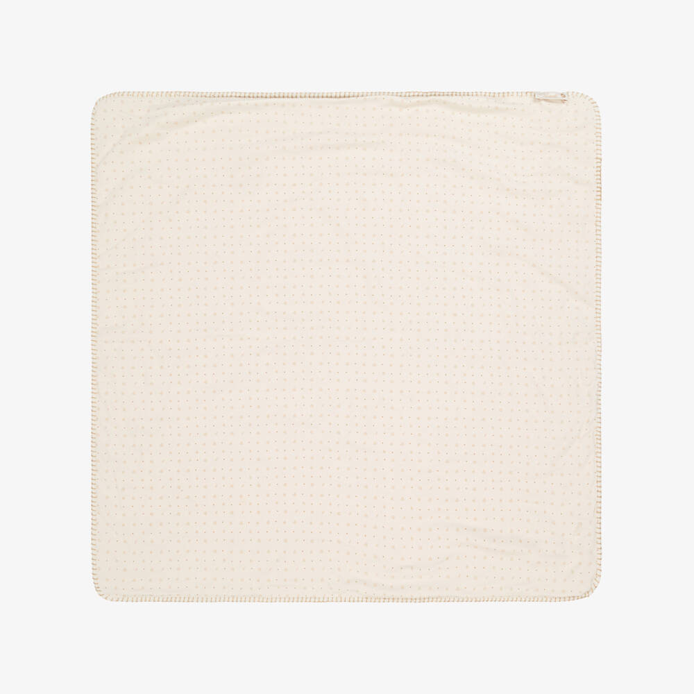 Pureté Du... Bébé-Beige Teddy Fleece Blanket (76cm) | Childrensalon
