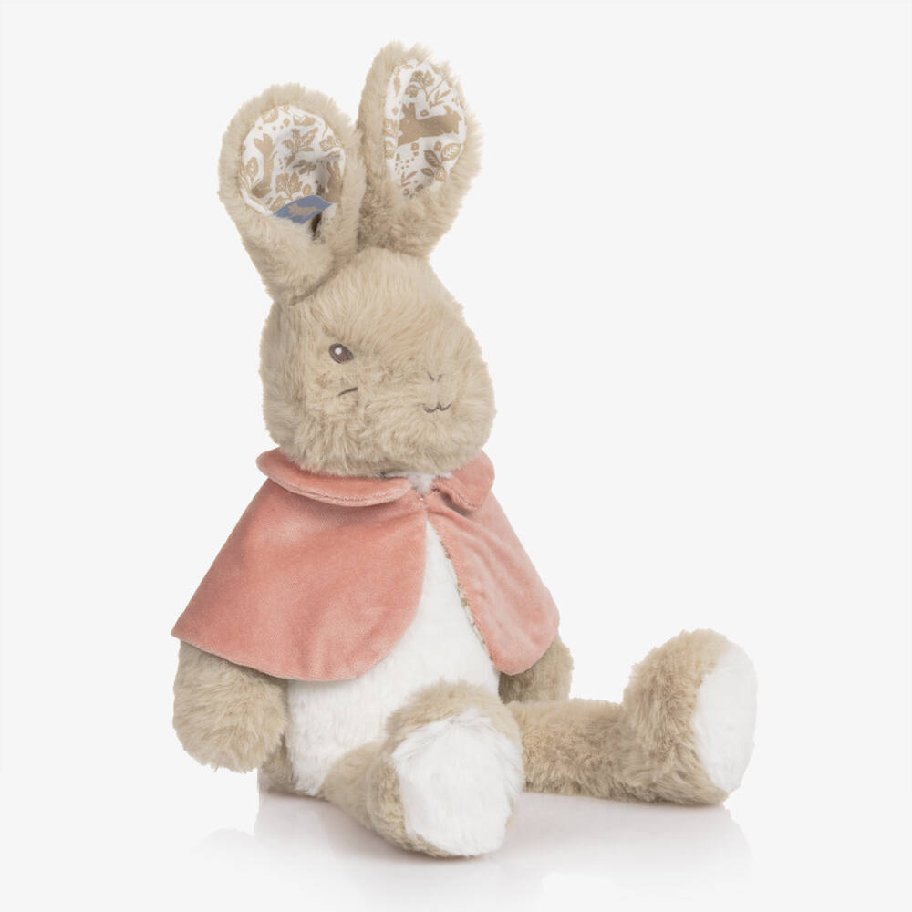 Rainbow Designs-Beige Flopsy Bunny Plush Soft Toy (38cm) | Childrensalon
