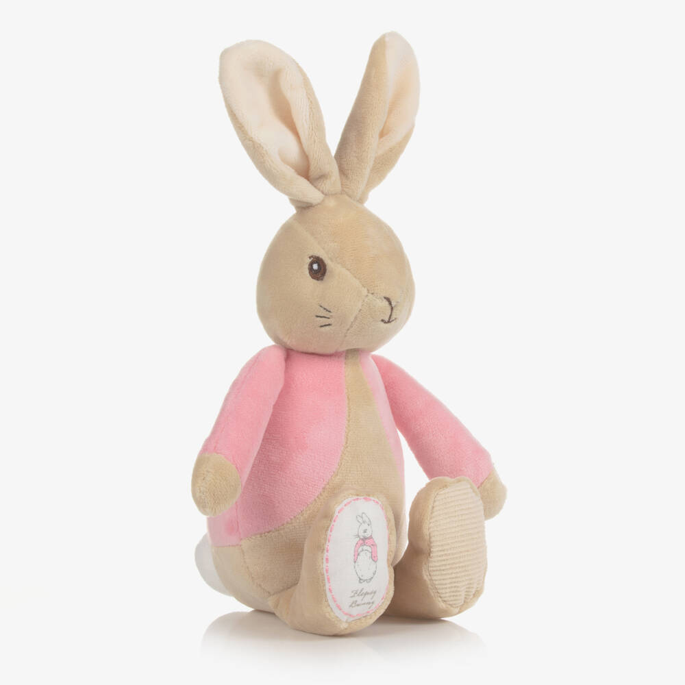 Rainbow Designs-Beige Flopsy Bunny Soft Toy (33cm) | Childrensalon