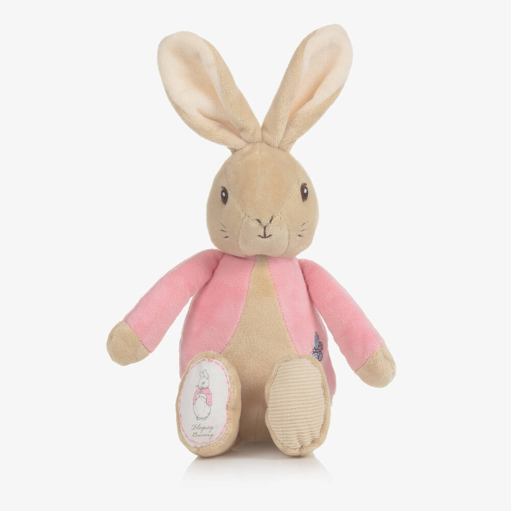Rainbow Designs-Beige Flopsy Bunny Soft Toy (33cm) | Childrensalon