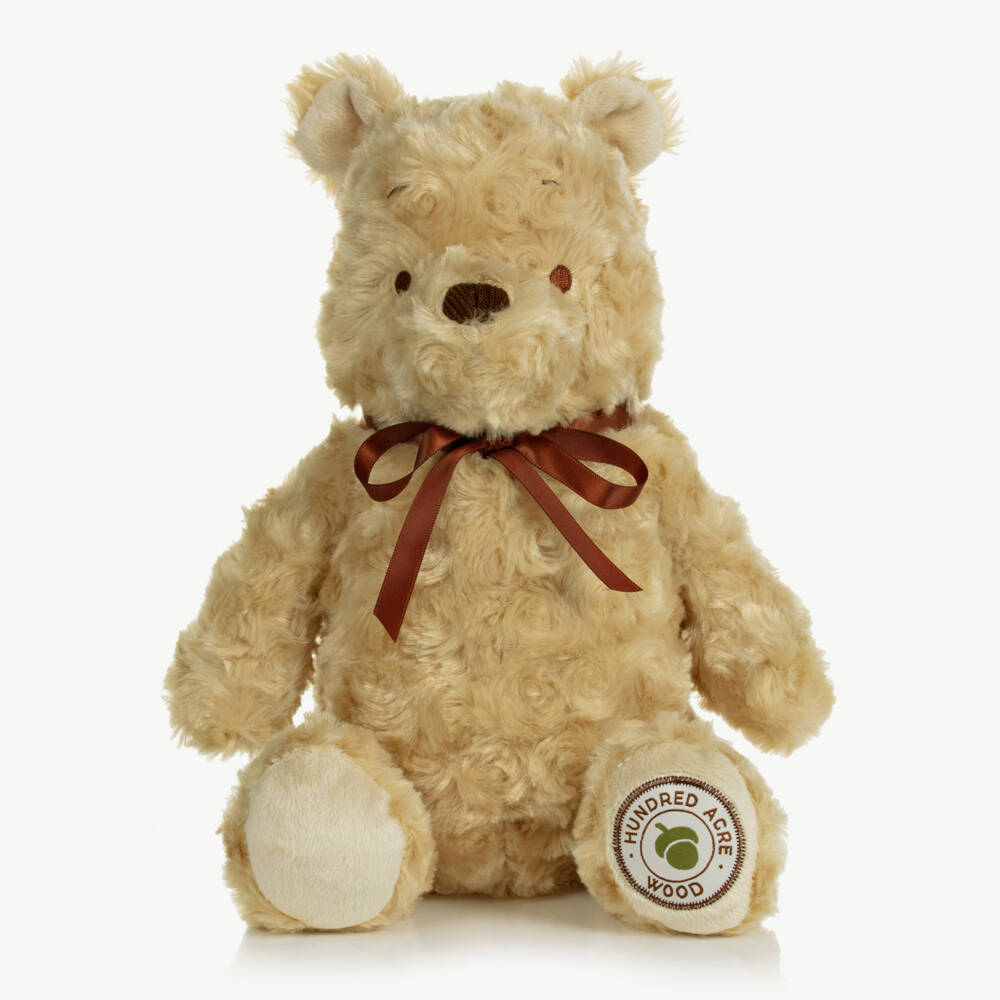 Rainbow Designs-Beige Winnie The Pooh Soft Toy (30cm) | Childrensalon