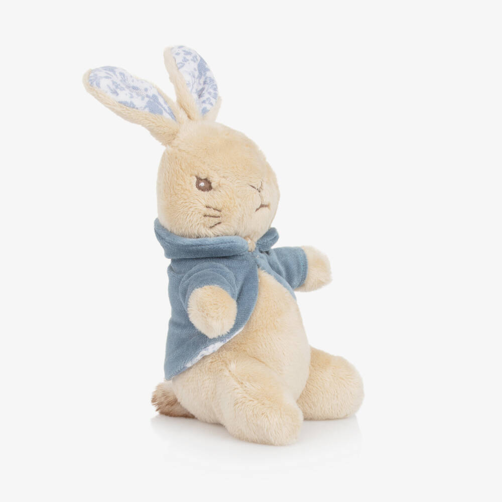 Rainbow Designs-Blue Peter Rabbit Soft Toy & Knitted Blanket Gift Set | Childrensalon
