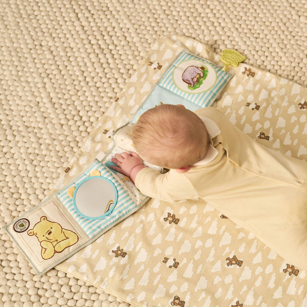 Rainbow Designs-Classic Pooh Bear Soft Book Toy (72cm) | Childrensalon