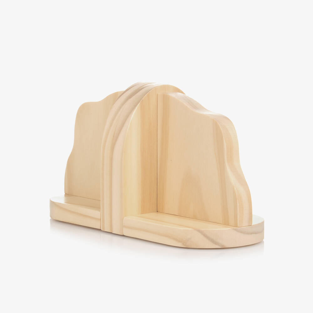 Rainbow Designs-Peter Rabbit Wooden Bookends (14cm) | Childrensalon