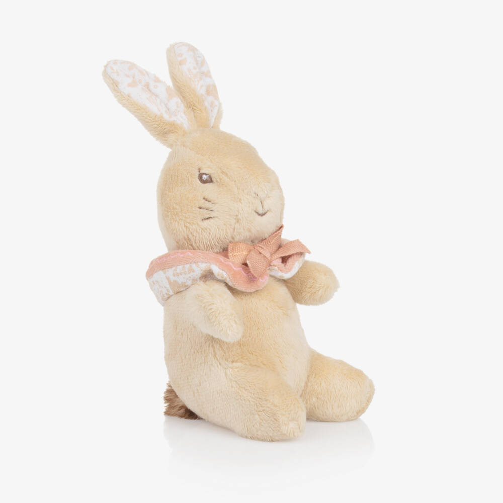 Rainbow Designs-Pink Flopsy Soft Toy & Knitted Blanket Gift Set | Childrensalon