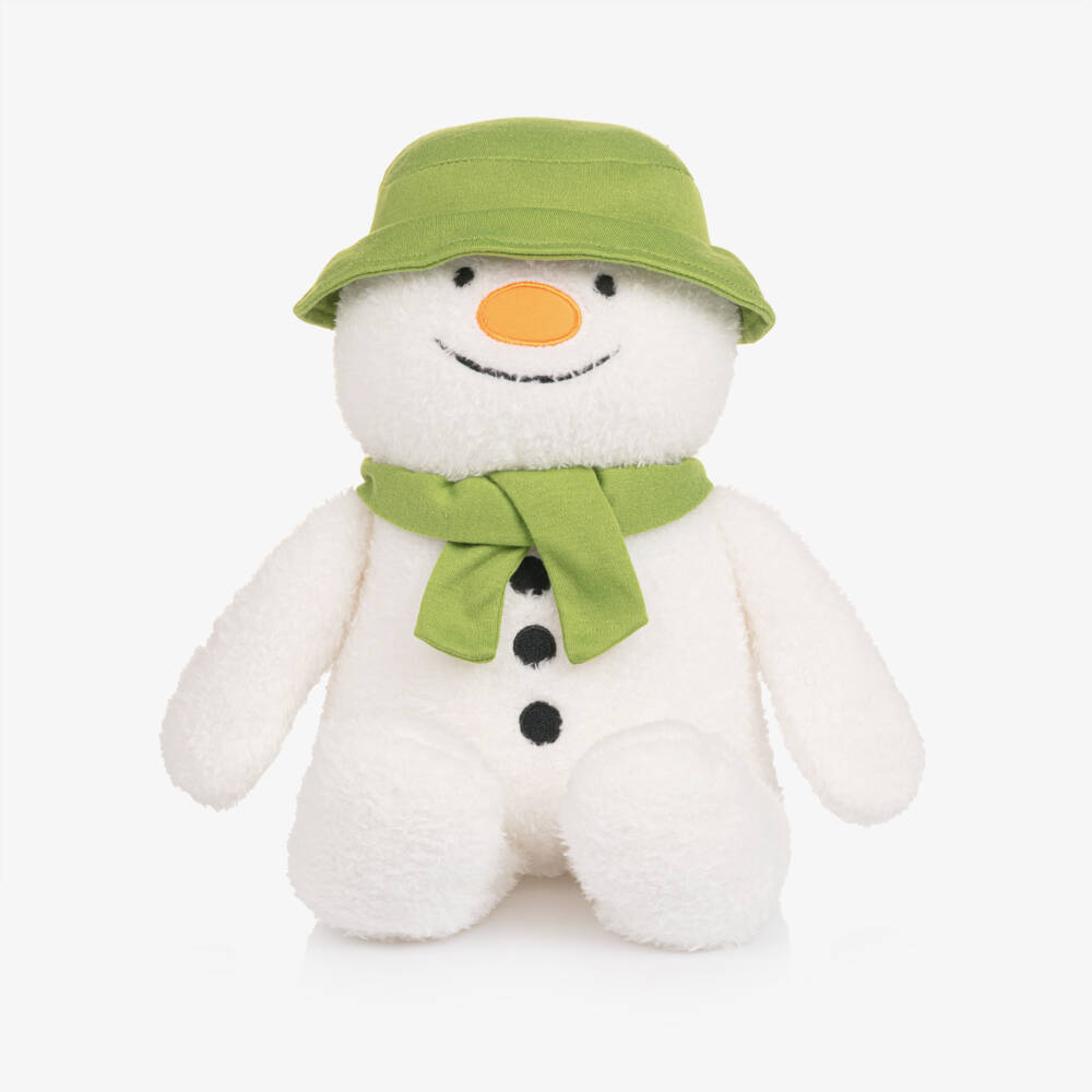 Rainbow Designs-White Snowman Soft Toy (37cm) | Childrensalon