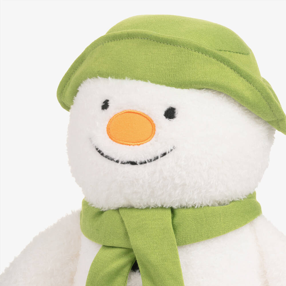 Rainbow Designs-لعبة طرية على شكل رجل الثلج لون أبيض (37 سم) | Childrensalon