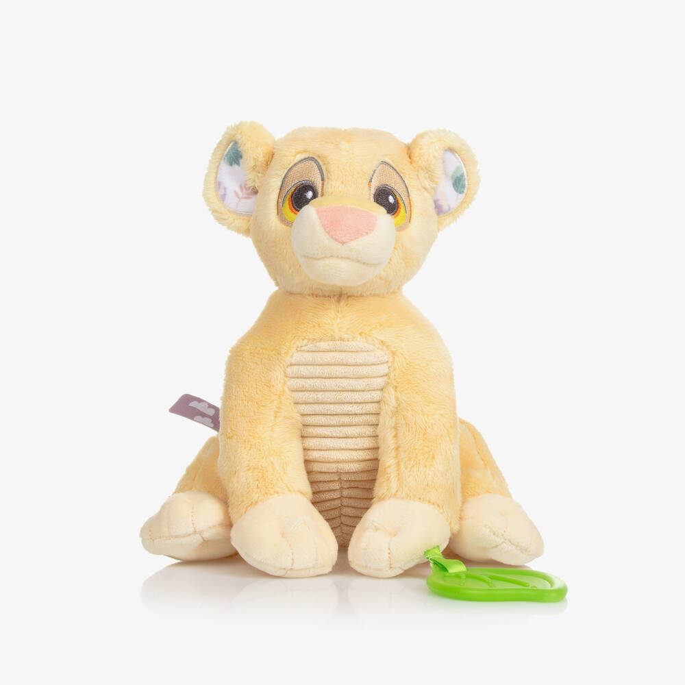 Rainbow Designs-Yellow Plush Simba Soft Toy (20cm) | Childrensalon