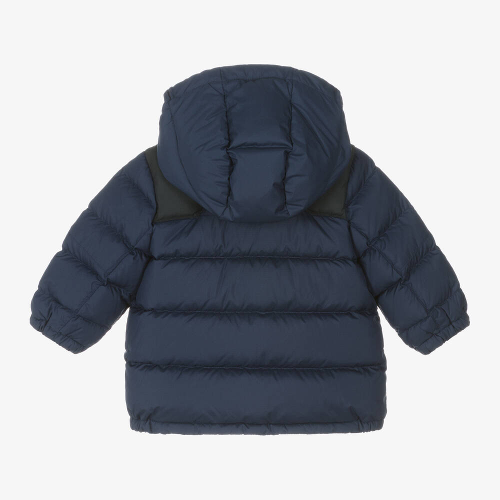 Ralph Lauren-Baby Boys Blue & Black Snowsuit | Childrensalon