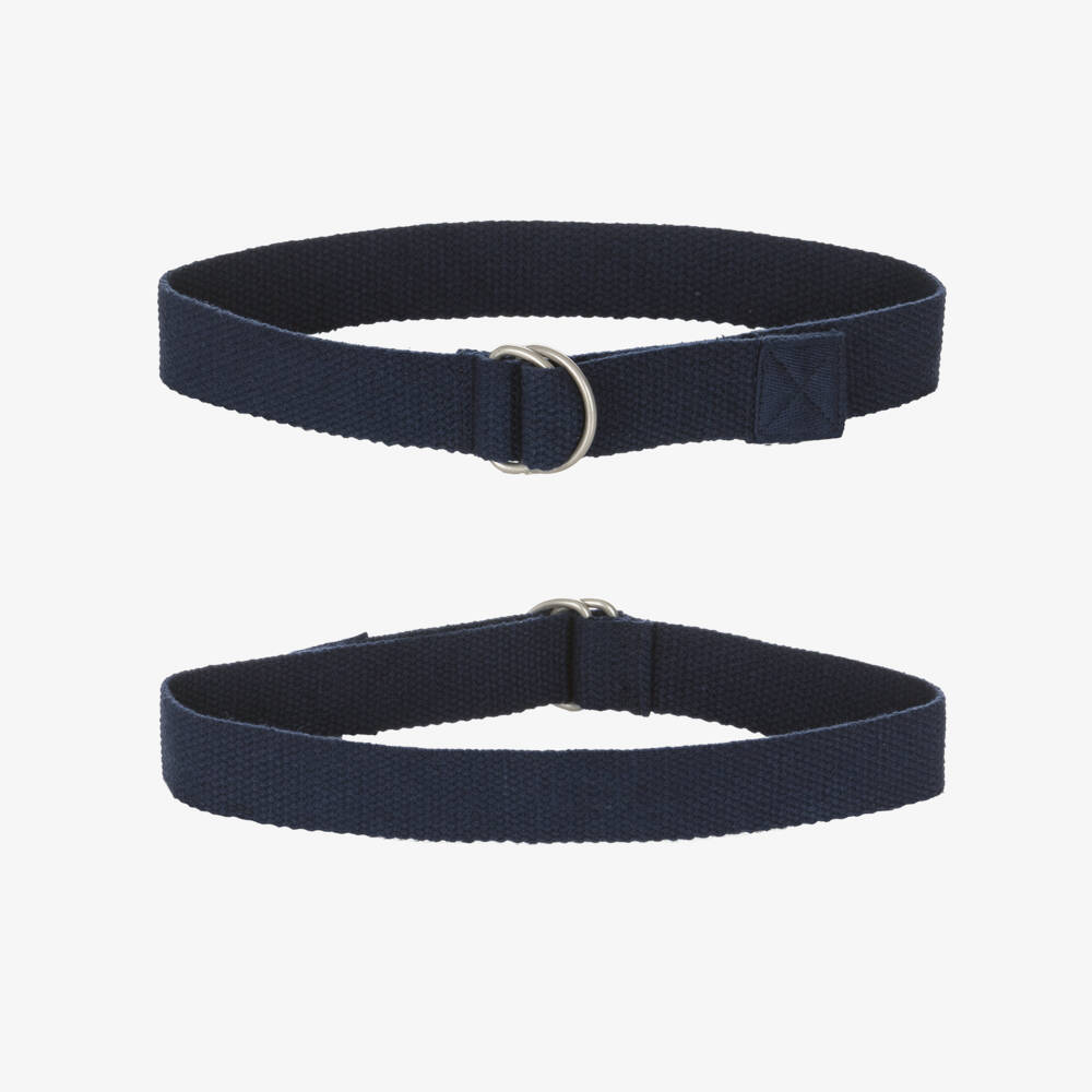 Ralph Lauren-طقم بنطلون قطن لون أزرق وأبيض للمواليد | Childrensalon