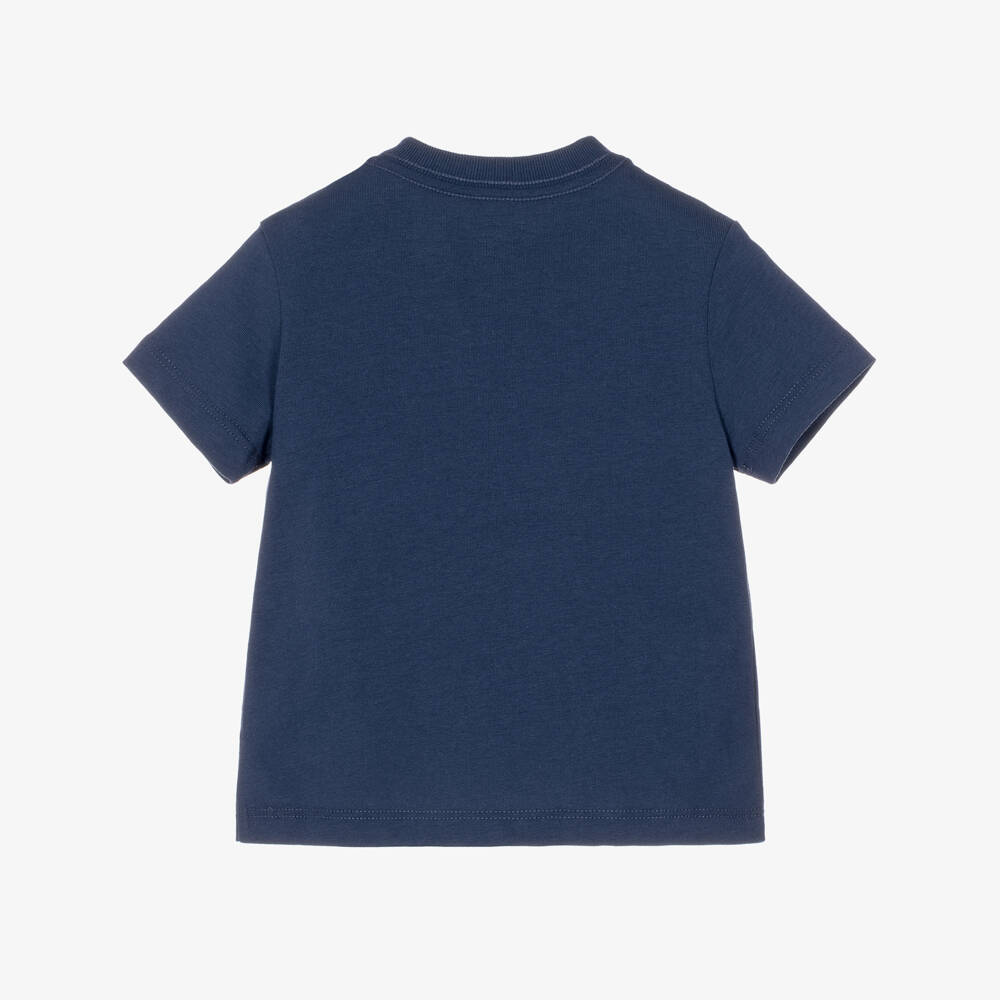 Ralph Lauren-Baby Boys Navy Blue Polo Sportsman T-Shirt | Childrensalon