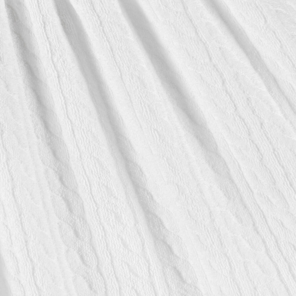 Ralph Lauren-Baby Girls White Towelling Sleeveless Dress | Childrensalon