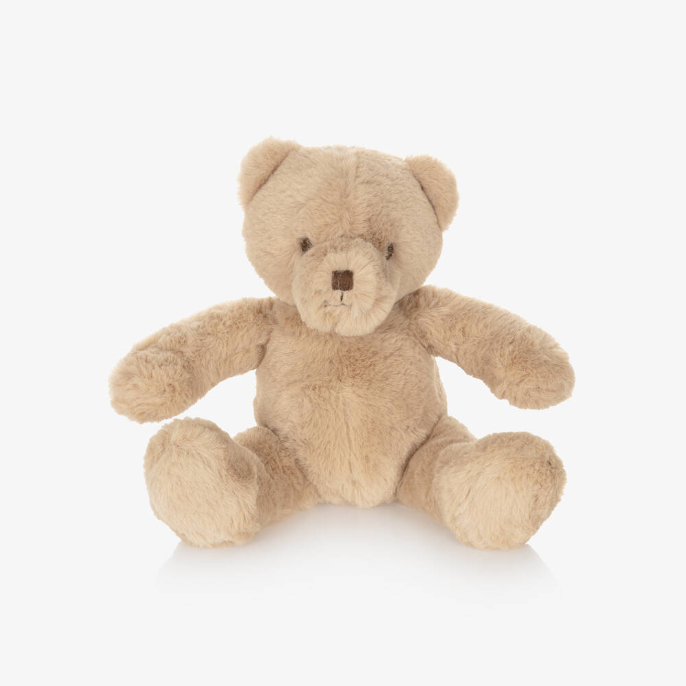 Ralph Lauren-Мягкий мишка Поло бежевый в синем свитере с флагом (20см) | Childrensalon