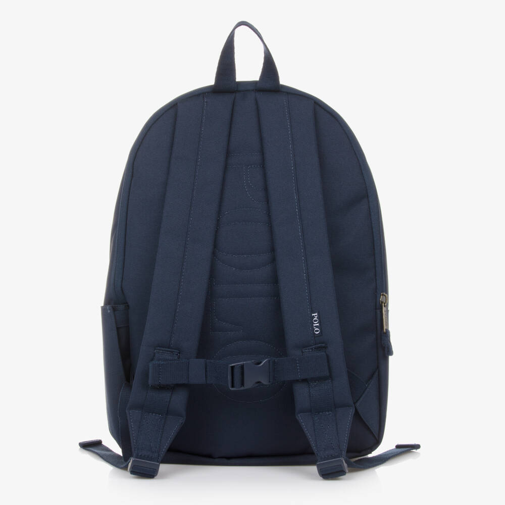 Ralph Lauren-Blue Pony Backpack (44cm) | Childrensalon